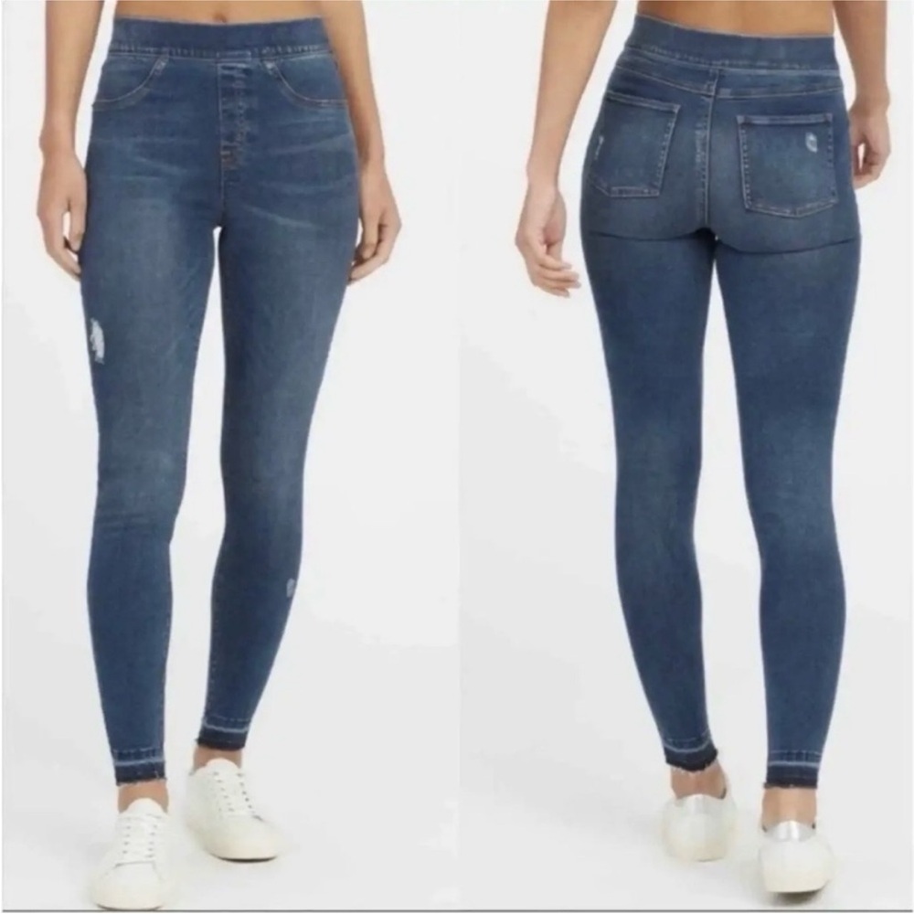 Spanx jean-ish ankle leggings XS